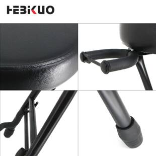 可折叠吉他放置架跨境电吉他琴凳贝斯演凳子古典收缩琴托摆放凳子