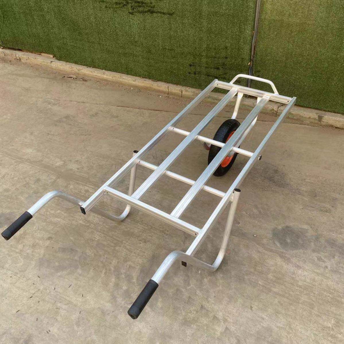 单轮四框铝静音制板手车工具平板709车便推携式仓平库拉货车