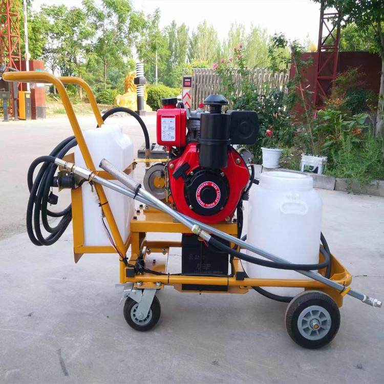 柴油推式乳化571沥青撒布机手公养护翻新小型化乳沥青喷路涂撒布
