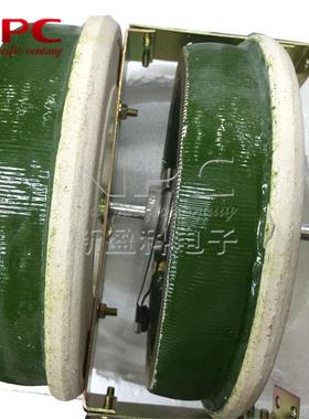 动1000W双联瓷盘电阻B无品牌/-C12-500W100RJ大率功可调滑圆盘绕