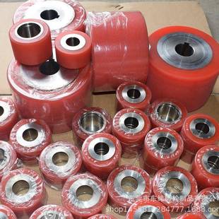 A包PU滚聚轮磨4擦轮单个承重5 氨无品牌 钢Q235 轮5 10吨 酯车