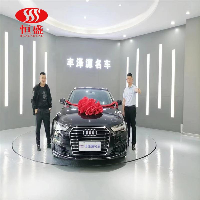 汽车旋盘车旋转展示台车库掉头637旋转转台工展展览业旋转台旋转