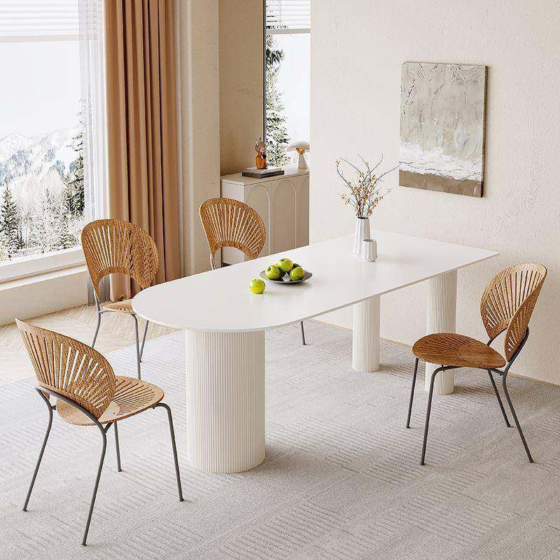 奶油风岩板餐桌椅组合小户型岛台餐桌一体现代简约家用靠墙吃饭桌,鲜花速递/花卉仿真/绿植园艺,割草机/草坪机,淘宝优惠券,粉丝福利购,淘宝优惠卷