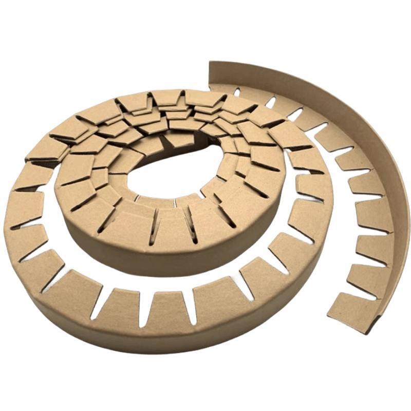 环绕型纸护角加厚弧形圆形边角卷材包装打包加硬防撞圆形纸护角