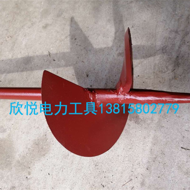 螺旋地钻电线杆地锚钻 临时地锚 钢丝电力地钻 拉线地钩 地锚地桩