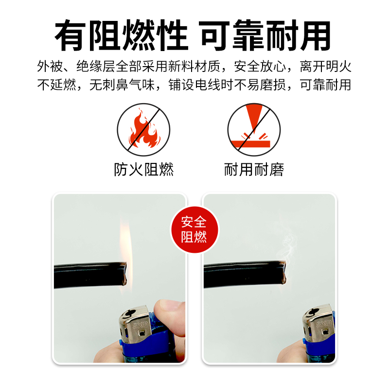 陶氏多芯信号线RVV2芯3芯芯5芯芯7芯8芯10芯0.20.3/0.5控制式线