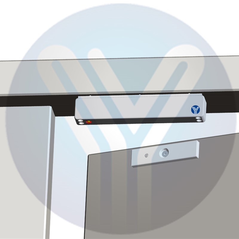 意林磁力锁YM-2W-S单门防水型磁力锁附信号输出