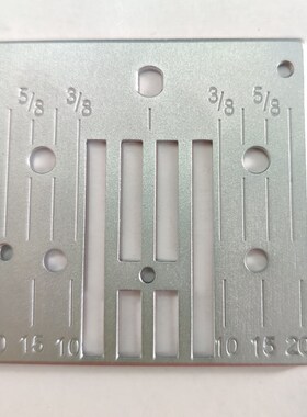 兄弟缝纫机GP60X/1100/S90专用防跳针卡线中心直线针板