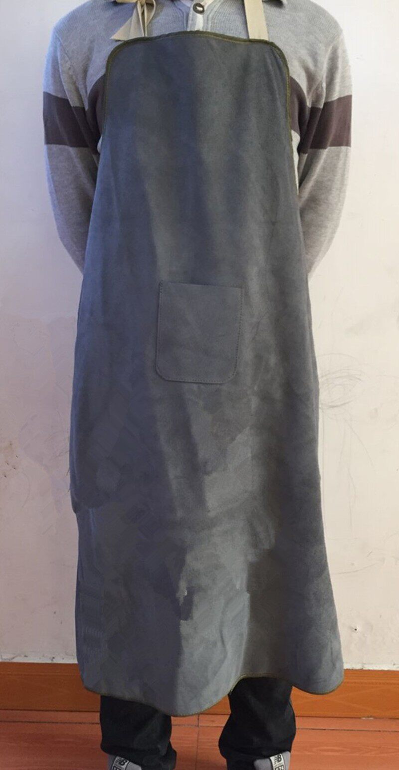 牛皮电焊焊工围裙焊接防护服隔热防护围裙焊接工作服电焊整皮皮裙