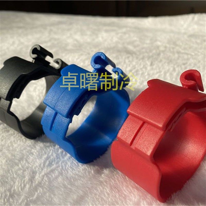 中央空调管卡秒扣新风吊挂卡子8厘丝杆抱卡箍简单拆卸调节耐高温