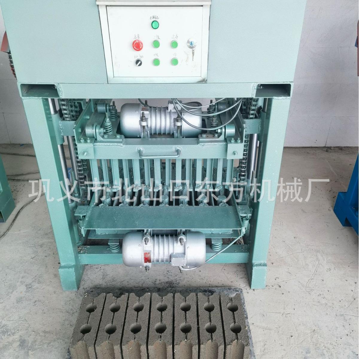 4-35四柱机生产缅甸砖封边热销款机器电动水泥砖机空心砖制造机