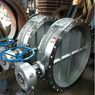 D341W 2.5P耐高温手动通风蝶阀DN900不锈钢304涡轮通风蝶阀DN1200