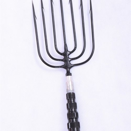 钓魔巨物抄网杆叉鱼杆3K碳布版