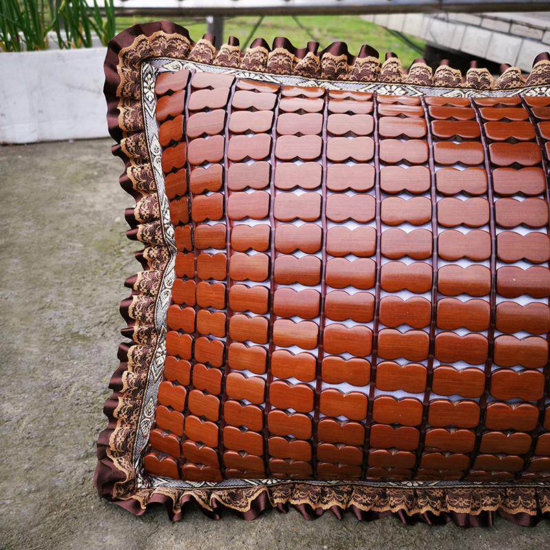 竹席枕头套凉席枕套欧式沙发抱定制头枕枕套凉快垫腰靠枕子护靠背