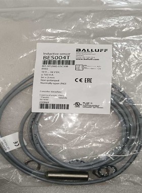 BALLUFF巴鲁夫BES004T传感器BESM12MG-