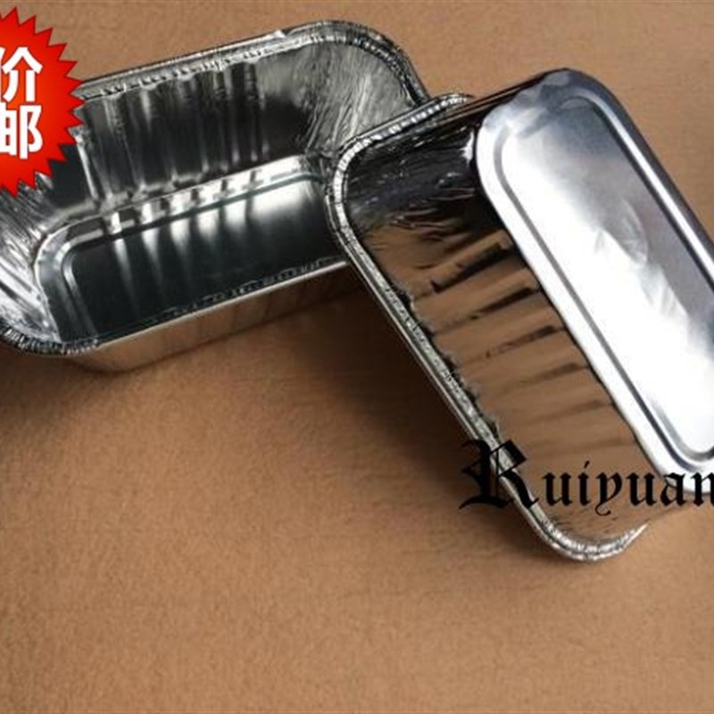 包邮5280烧烤锡纸盒/烤脑花铝箔碗/铝箔容器/蛋糕锡纸模具1000个图片