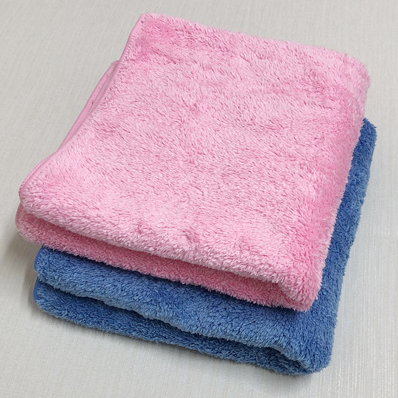 韩国进口超细纤维软毛巾大号吸水不掉毛干发巾洁面美容洗脸不伤肤