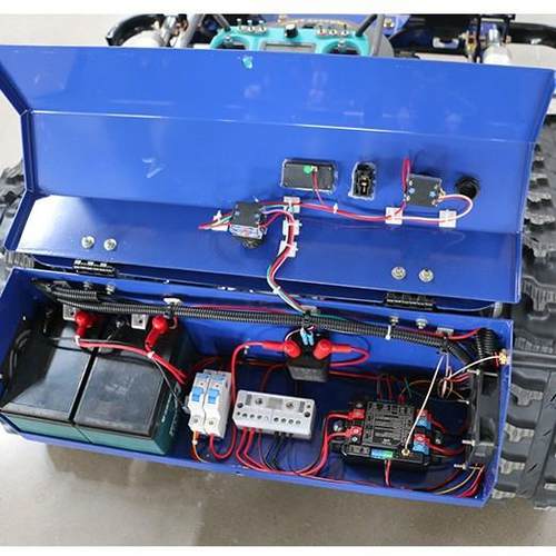 遥控割用草机履式自走式农全自果动打草机家带用园草坪QCI修剪碎