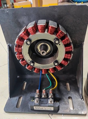 24V36V48V60V72V220V2000W风力水力永磁三相无刷交流赠程器发电机