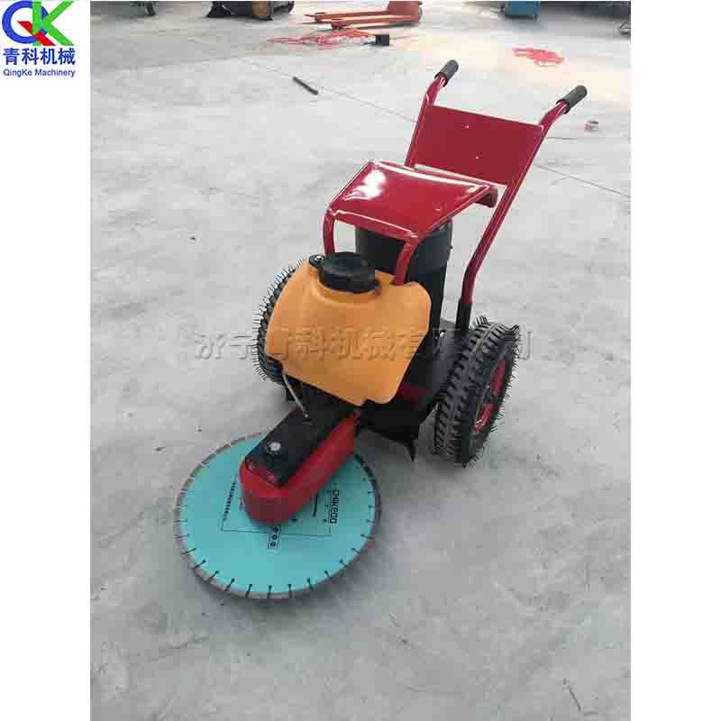 600型手推式路面切桩机易操作