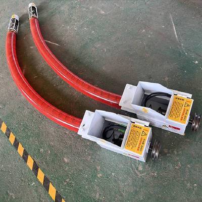 农业机械粮库倒粮机 可弯曲软管粮食装车机 八米长管式抽粮机