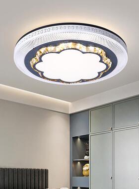 室后现代轻奢水晶吸灯顶主卧简约49204灯大气房间led具2025年新款