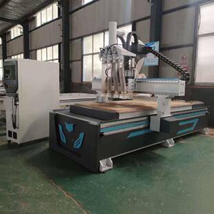 扬LY1325DDC四工序板式料家具开雷料雕刻机胶合板柜机体开机