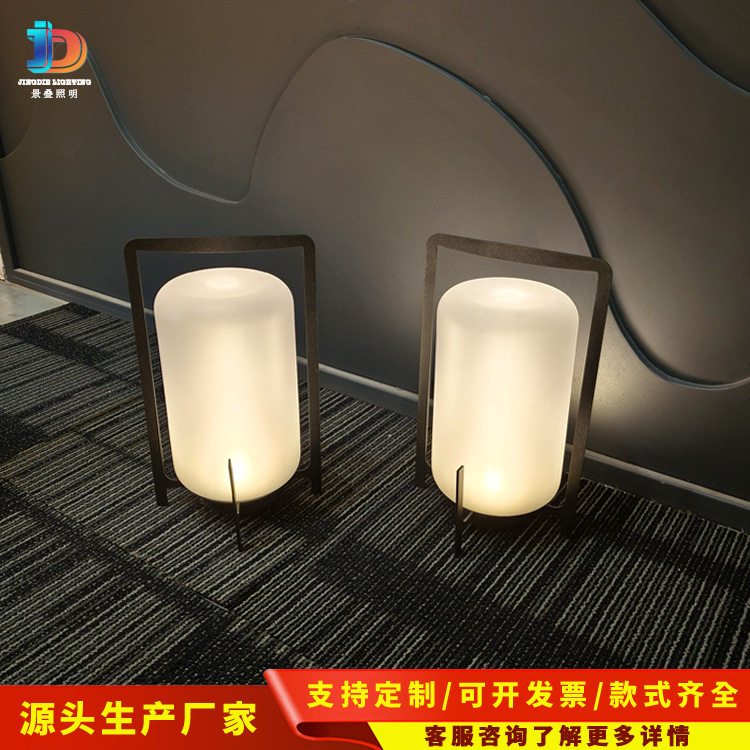 户外可充电手提灯露营灯花园别墅庭院草坪装饰灯院子阳台氛围灯