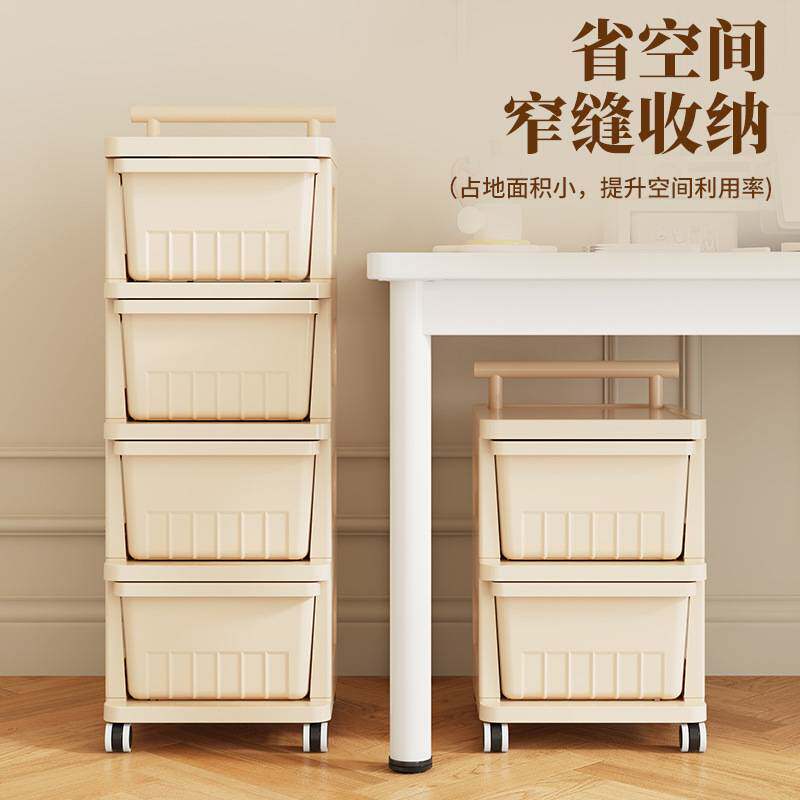 包邮抽屉置物架大容量玩具婴儿用品收纳柜小推车床头柜免打孔储物