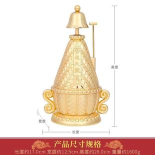 现居货202五5蛇年李明吉祥物东北安忍大盐仓摆方件黄FJL摆件客厅