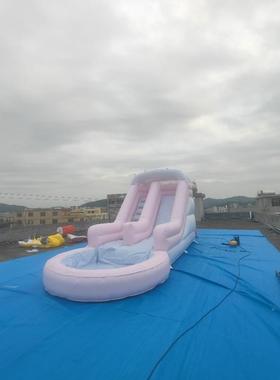 气城堡户外大型蹦儿童场滑梯蹦床室外59045滑滑梯摆广充摊淘气堡