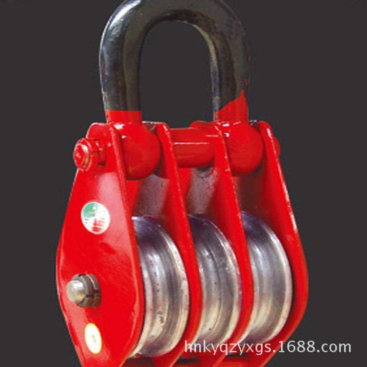 龙门吊配套滑轮吊钩组电动葫芦吊钩总成10吨滑车钩起重驱动轮LD轮