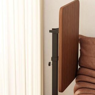 可移升降电脑动约桌家用卧951室床边桌客厅沙发茶几简厅可折客叠