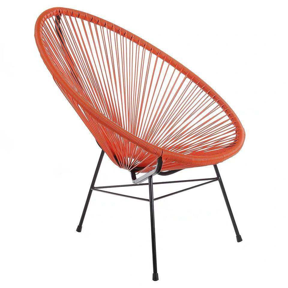 户外阳台藤椅沙发茶几组合三件套室内庭院家具客厅单人休闲小沙发