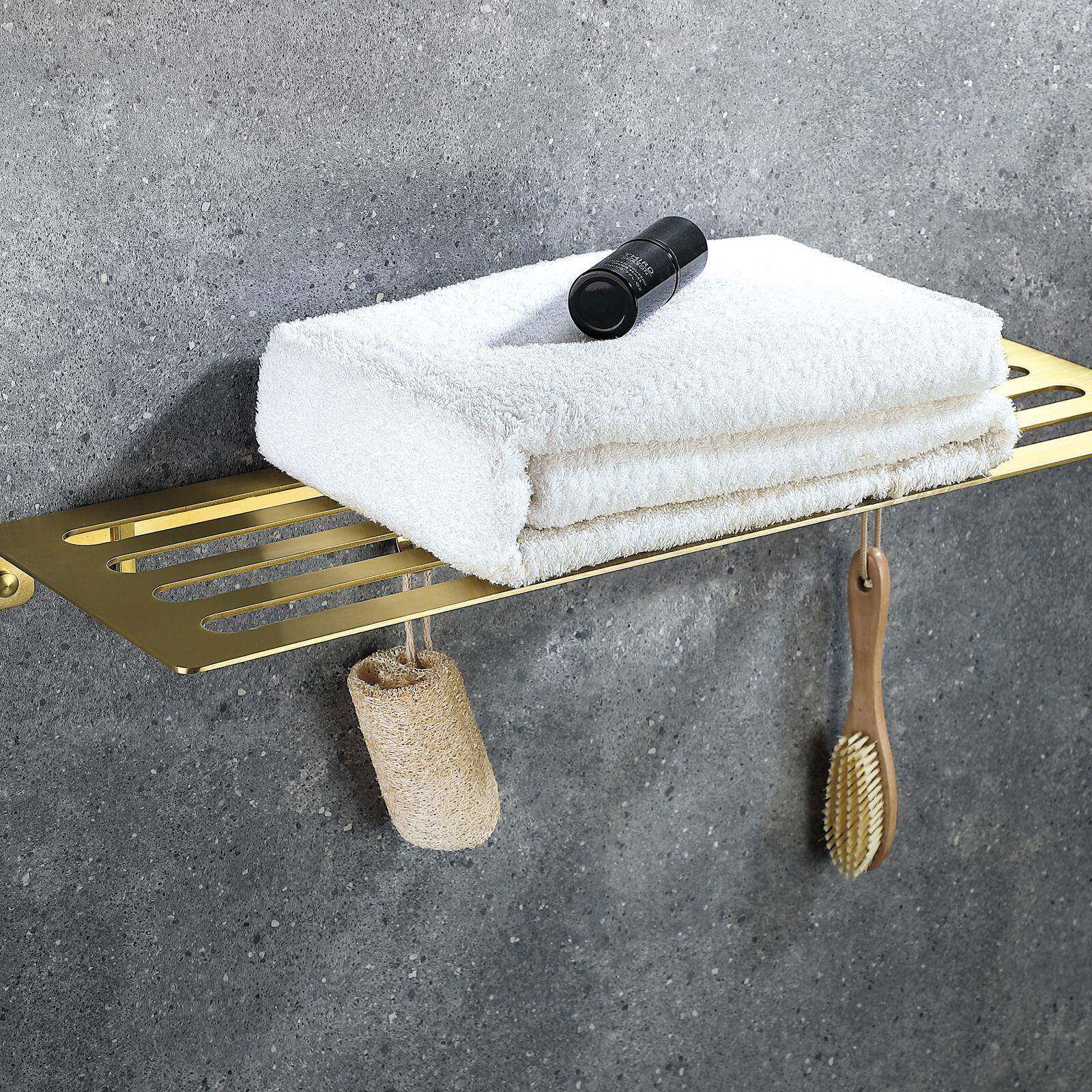 HID单EEP不锈钢拉丝金五挂件套装巾毛EVL巾浴架金杆纸巾架衣帽钩