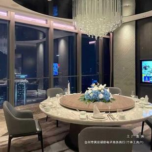 酒店圆10024093会餐桌转大盘中间装 饰餐桌花摆花桌花摆件会花艺议