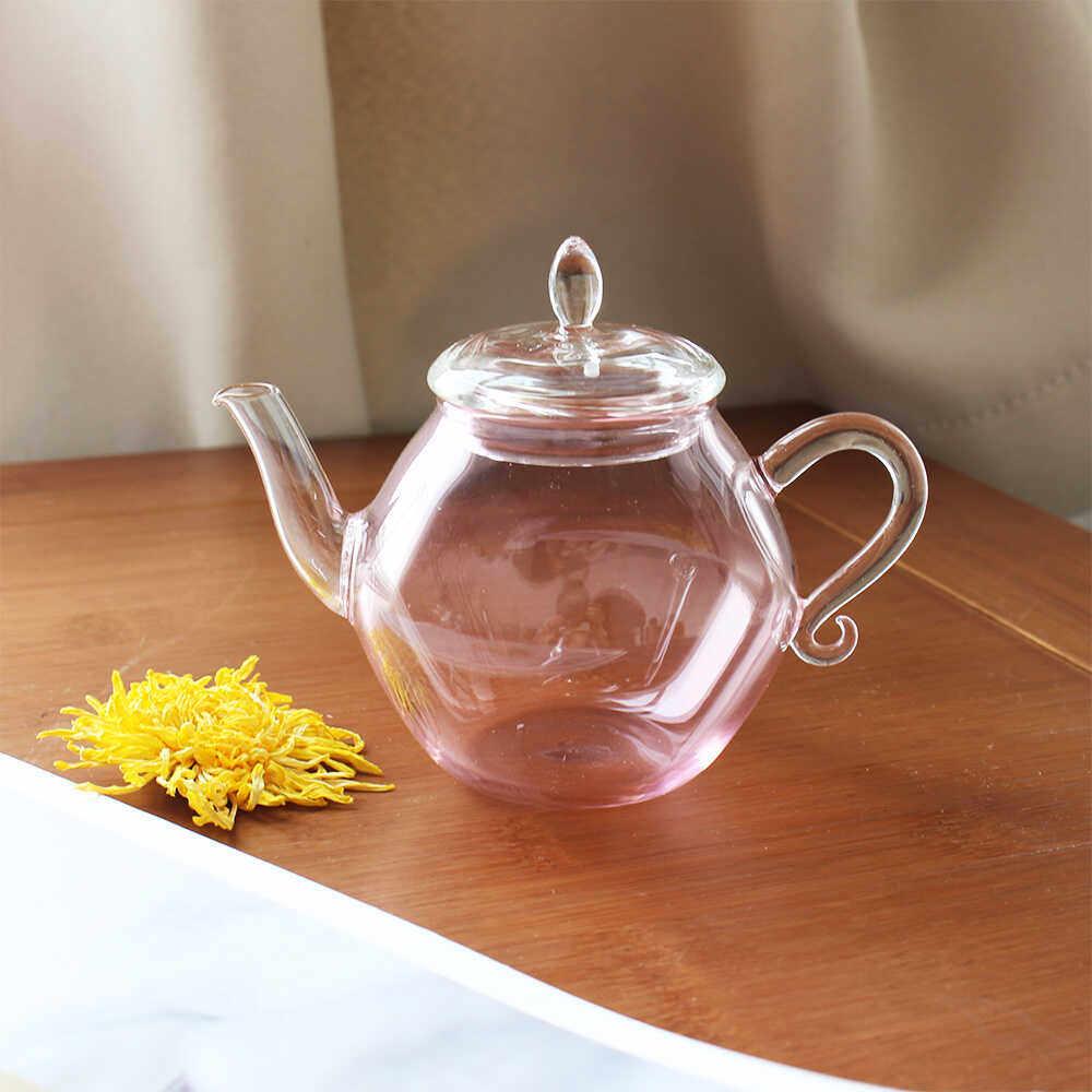 玻璃茶壶耐高温家用泡茶器花茶具套装小号功夫红茶冲茶水壶