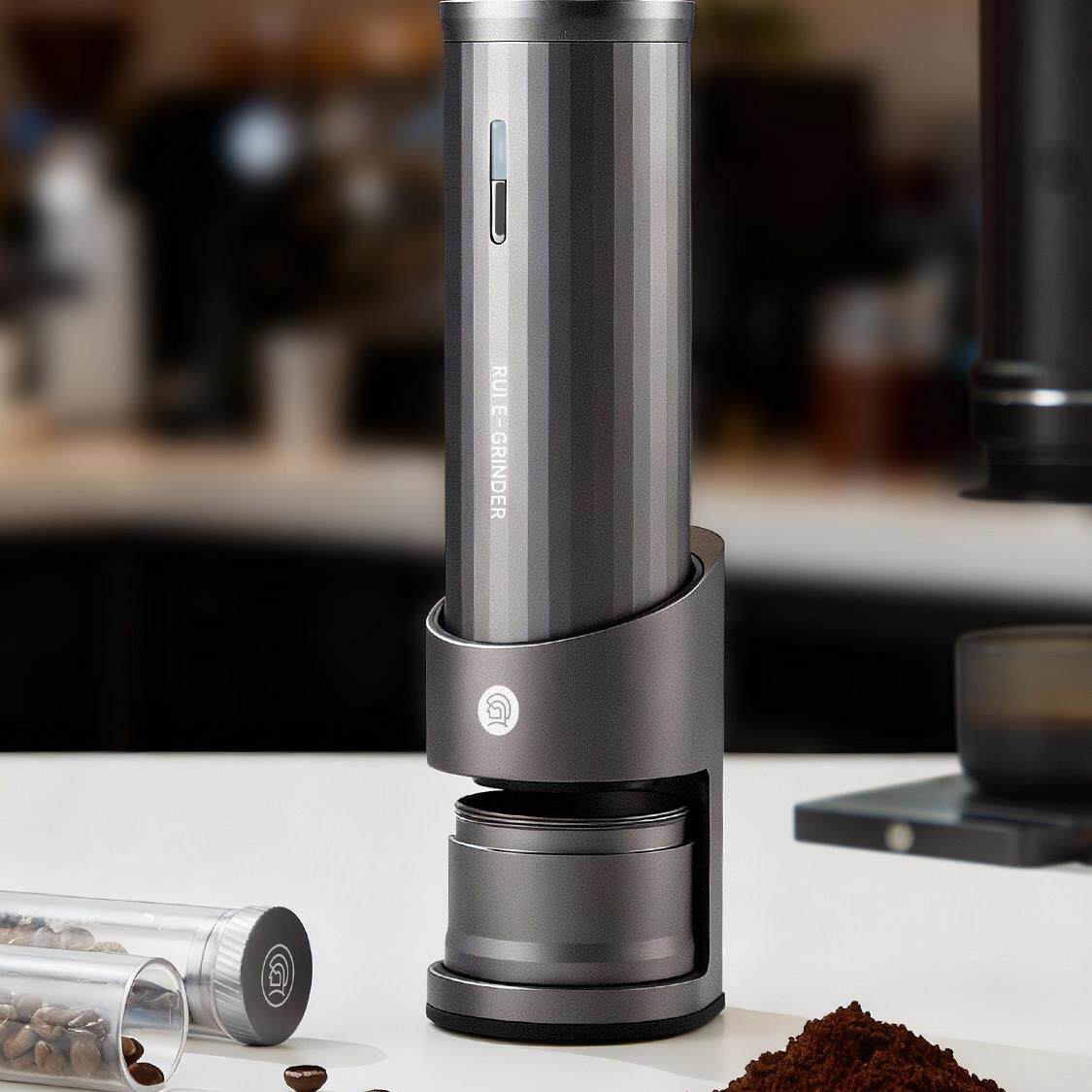 电动便携式咖啡磨豆机家用小型迷你车载户外自动研磨磨豆磨粉机