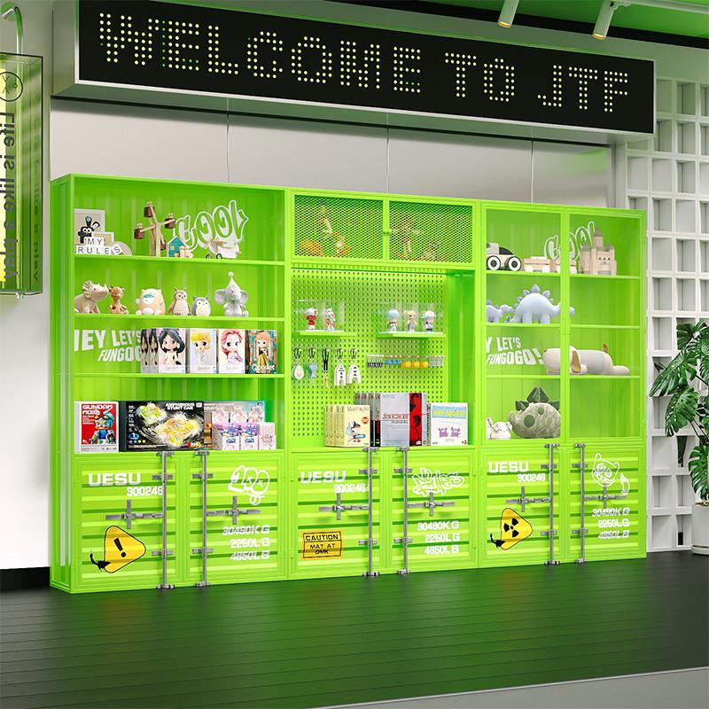工业风展示柜商用展示柜玻璃柜文件柜产品储物货柜样品潮玩置物架