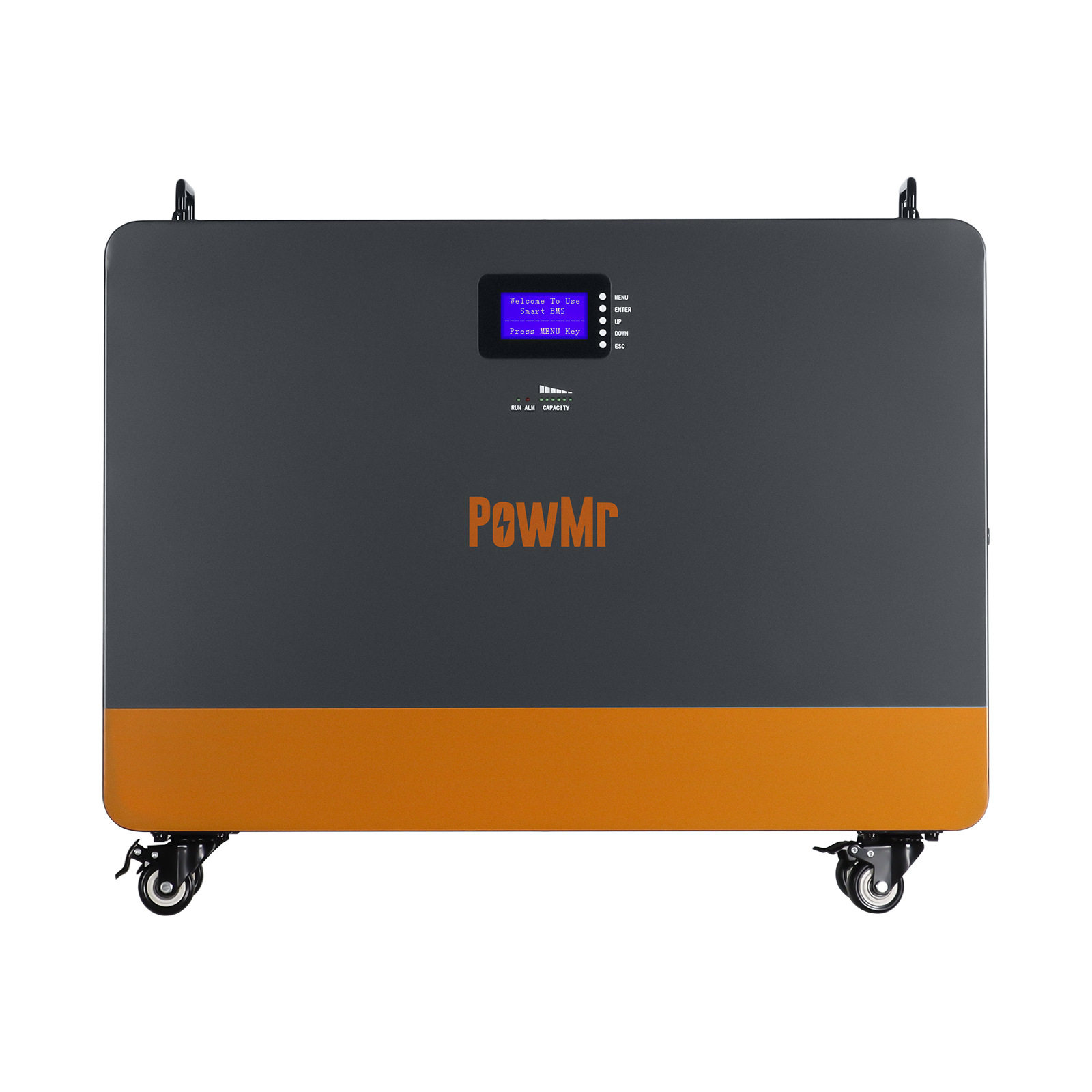 PowMr储能锂电池280AH 51.2V便携轮式磷酸铁锂电池家用太阳能厂家
