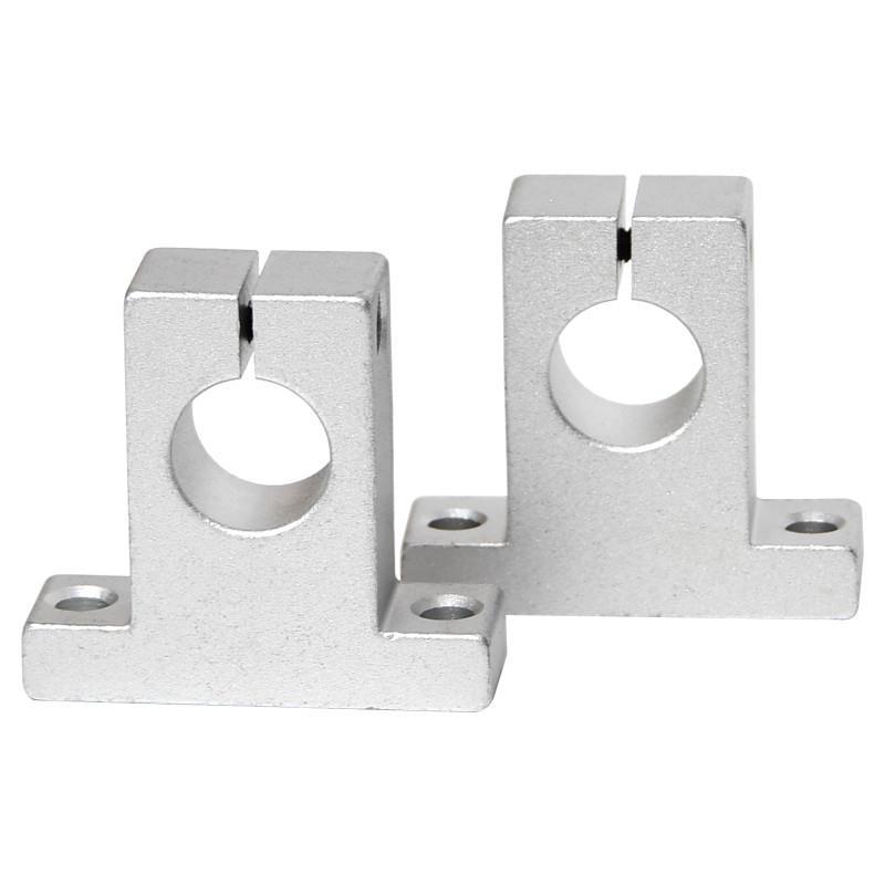 光轴夾座立式支架座卧式固定座SK SHF8/10/12/16/20/25/30/35/40