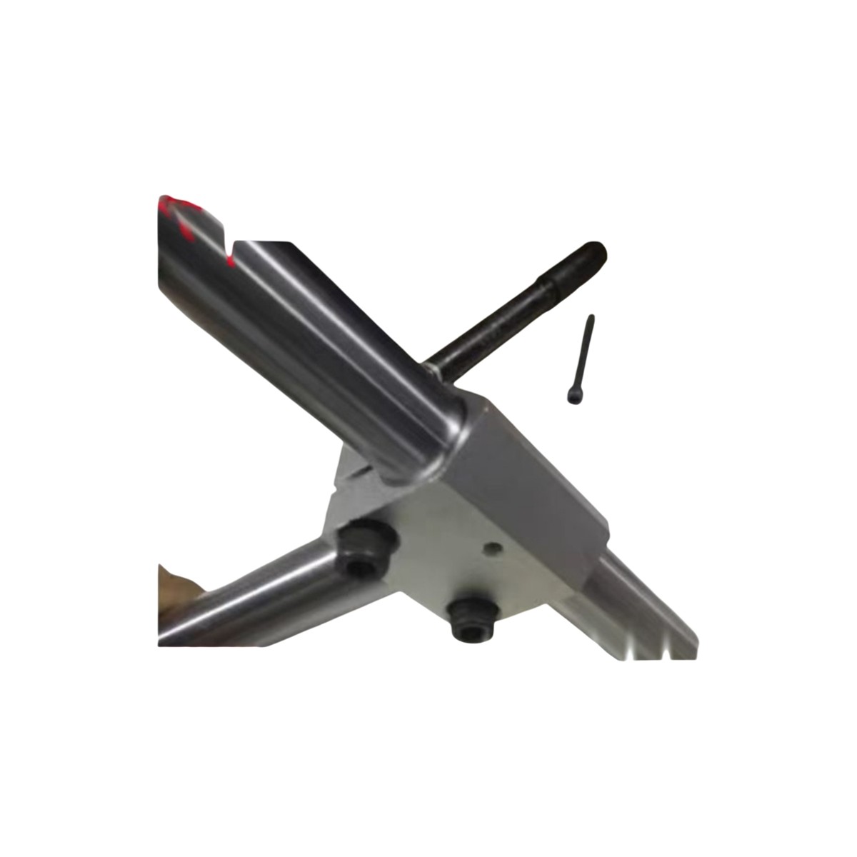 光轴紧固件 T型夾座连接件三通T型支架固定夹T型管夹轴夹轴支架