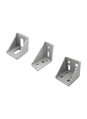 压铸角座双槽强力角件 HLXD86060/88080铝型材专用角码直角连接件