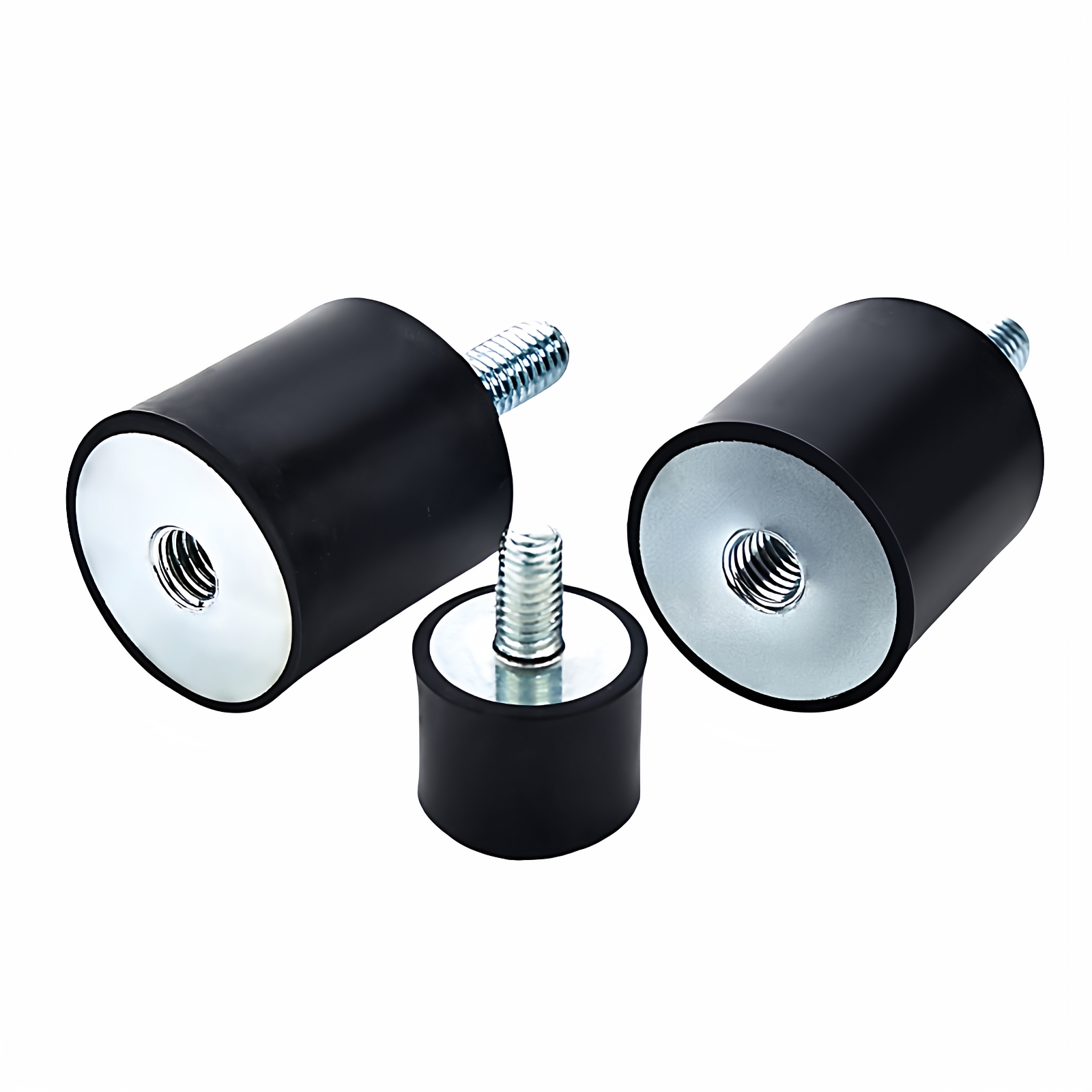 型DPC15/20/30/40/50橡胶圆柱形减震器-一端外螺纹型缓冲块VE