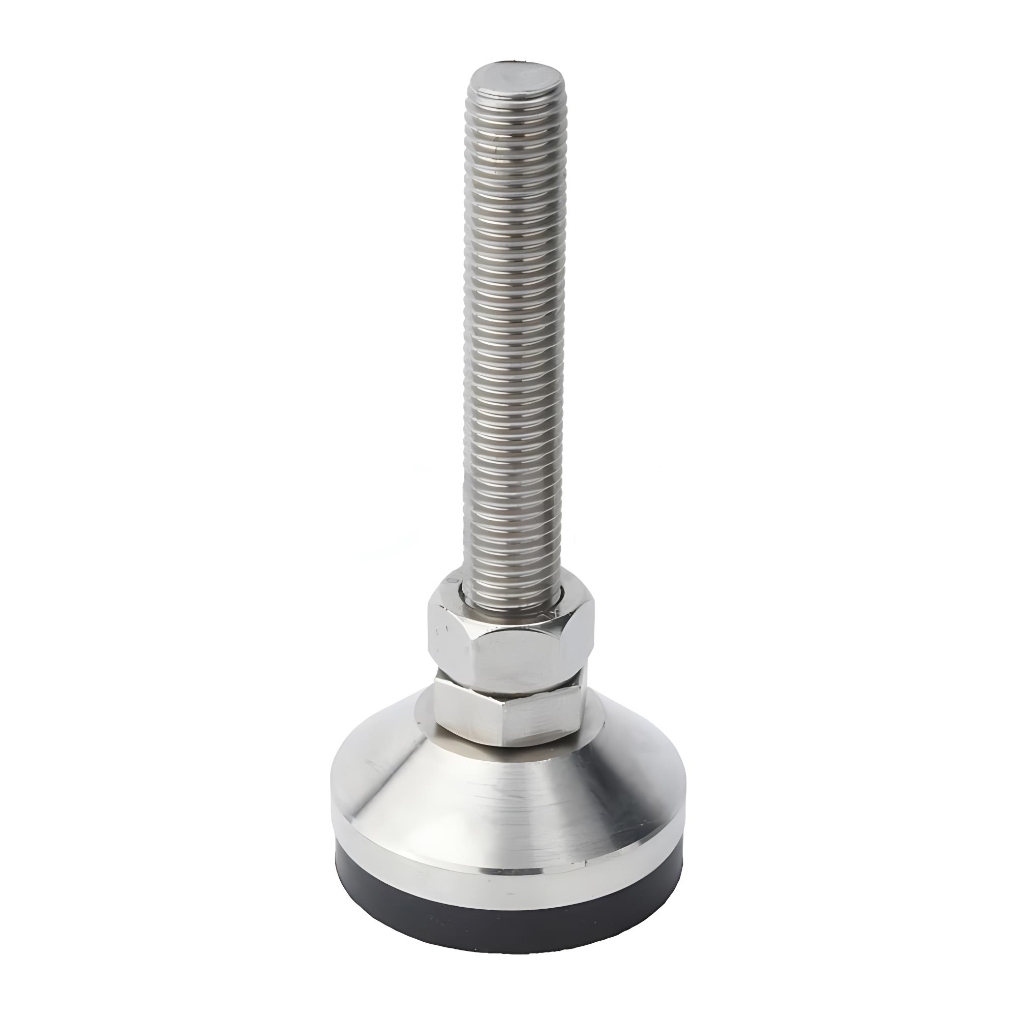 304不锈钢脚杯WAL06-D40/D60/D100-M20/M24-L75/L125防滑底座