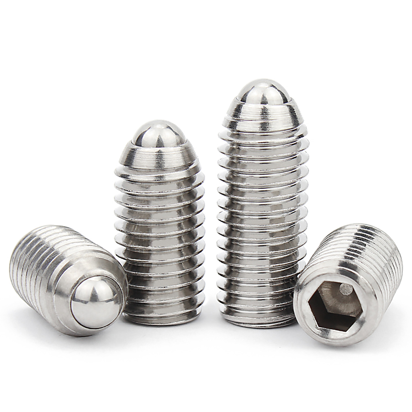 ZAC02-M3/ZAC01-M4/M5/M6/M8/M10/M12/M16定位珠球头柱塞ZAC03-M5