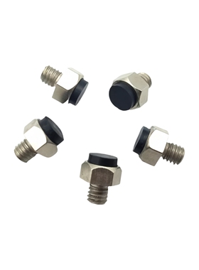 止动销带聚氨酯螺纹型USSTEH/USTEH5.5/7/8/10/13/14/19 缓冲螺栓