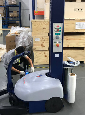 意大利ROBOPAC WORKER自走式缠膜裹包机 自动缠绕膜机 裹包机