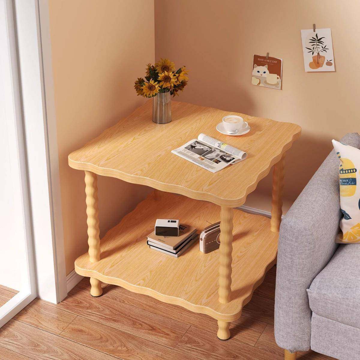 卧室客厅小茶几小型奶油风摆件家用简约沙发床头柜,电子元器件市场,其它元器件,淘宝优惠券,粉丝福利购,淘宝优惠卷