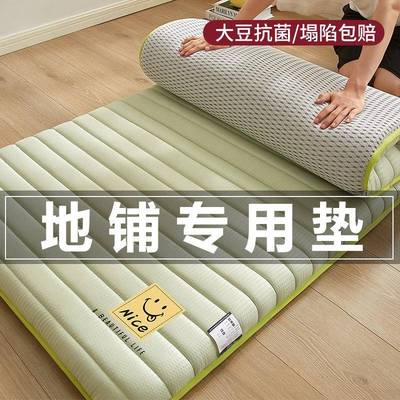 床垫软垫地铺睡垫家用可折叠防潮地垫打地铺单双人租房专用